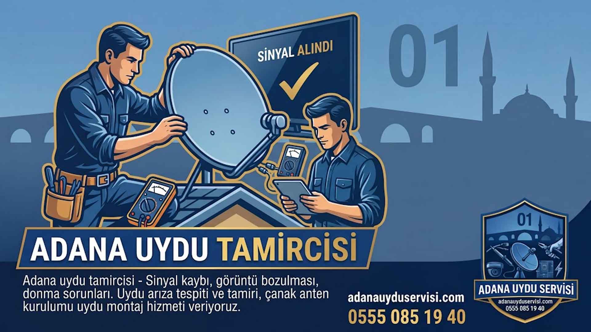 Adana Uydu Servisi Elektrikçi Kamera ☎️ 0555 085 19 40